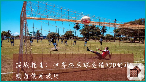 实战指南：世界杯买球竞猜App的选购与使用技巧